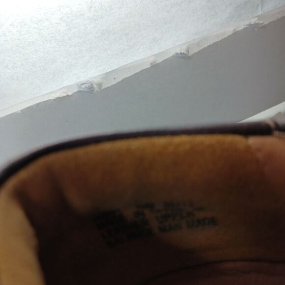 Clarks Unstructured Brown Slip- ons,with Leather Uppers. Woman's size 10........ - Picture 6 of 15